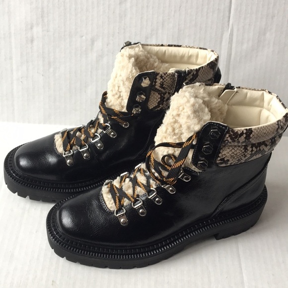 NWOB Circus by Sam Edelman Flora Shearling Hiker Boot - Picture 4 of 16